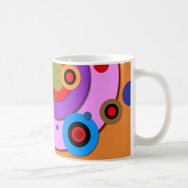 Taza De Café Círculos Íntimos #1 (Derecha)
