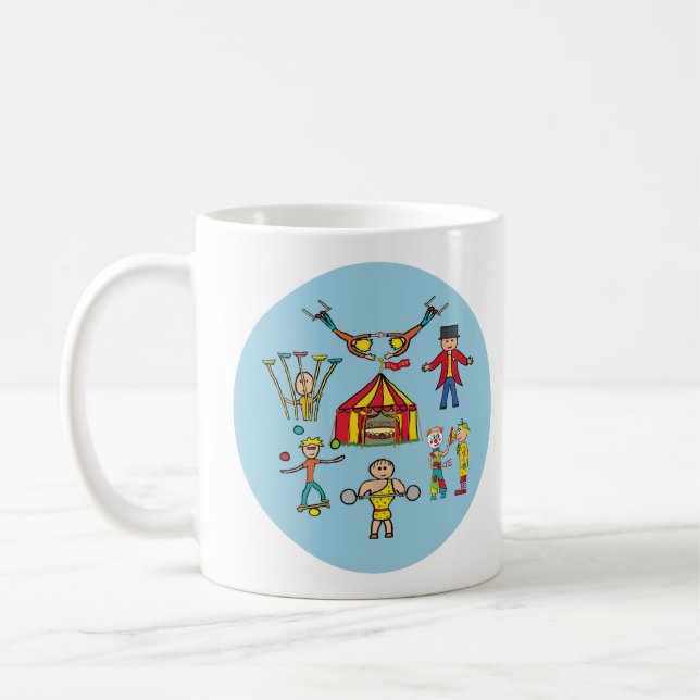 Taza De Café Circus Acts (Izquierda)