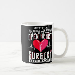 Taza De Café Cirugía de corazón abierto Byp Conciencia Corazón