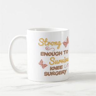 Taza De Café Cirugía de rodilla para mujeres inspiradoras