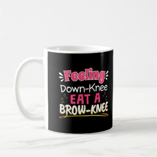 Taza De Café Cirugía de Rodilla Pun Positivo - Brownie Adorable