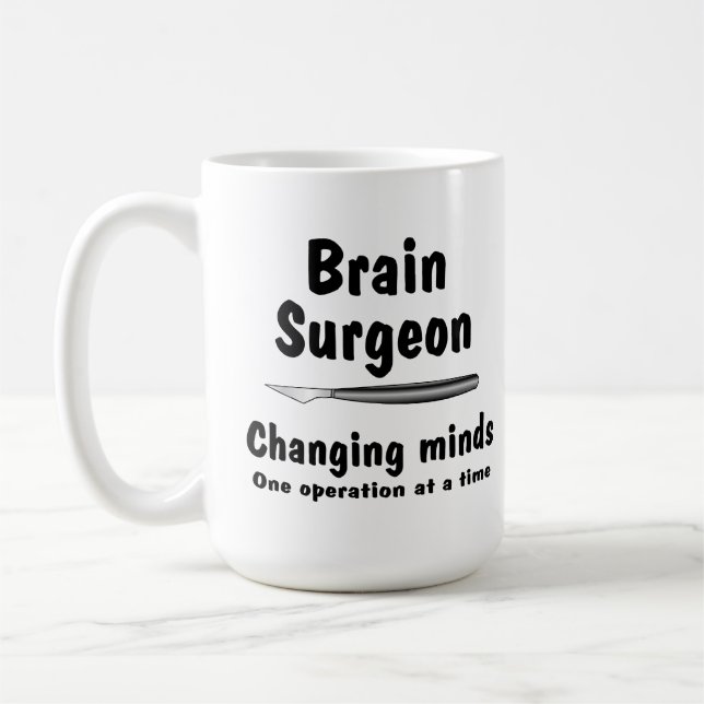 Taza De Café Cirujano cerebral (Izquierda)
