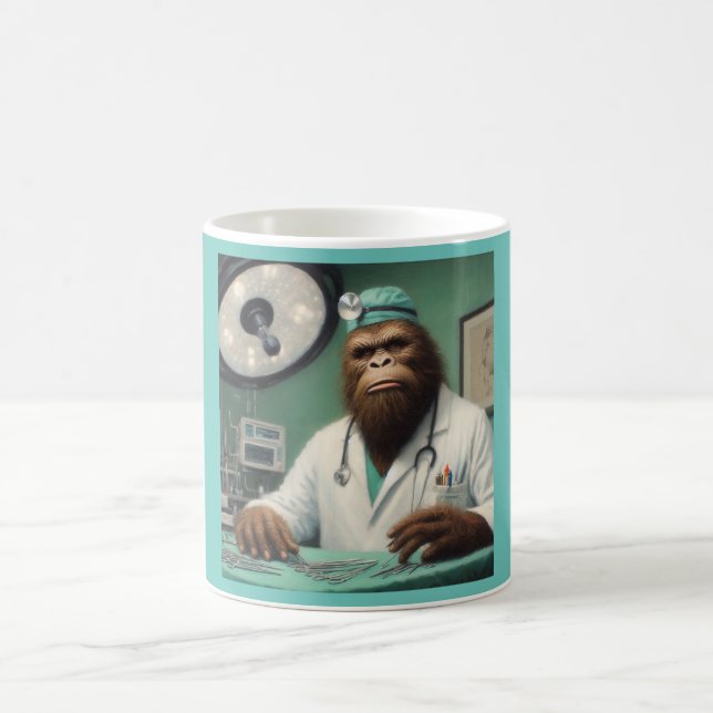 Taza De Café Cirujano de Bigfoot (Centro)