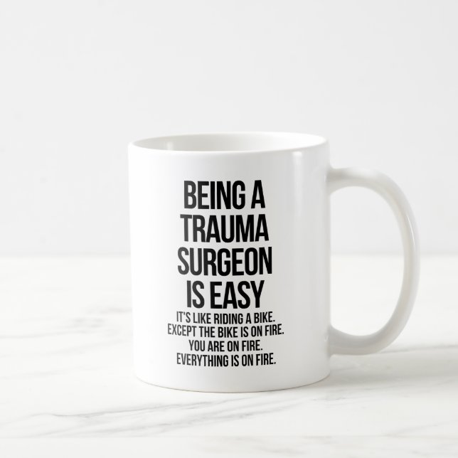 Taza De Café Cirujano de trauma (Derecha)