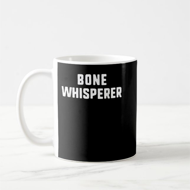 Taza De Café Cirujano ortopédico Médica Orthopedi Bone Whispere (Izquierda)