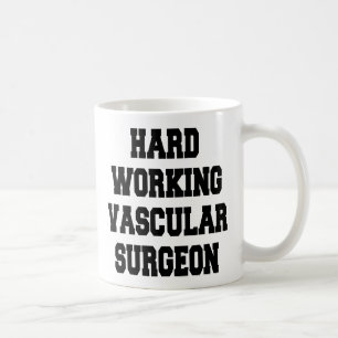 Taza De Café Cirujano Vascular Trabajador