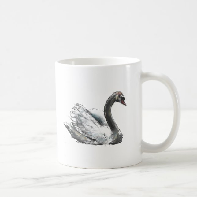 Taza De Café Cisne (Derecha)