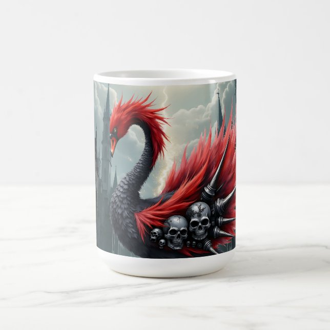 Taza De Café Cisne Catedral Carmesí. (Centro)