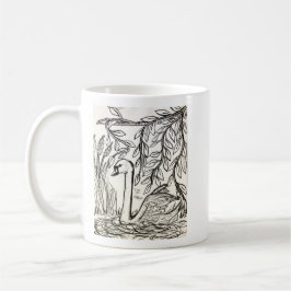 Taza De Café Cisne de serenidad