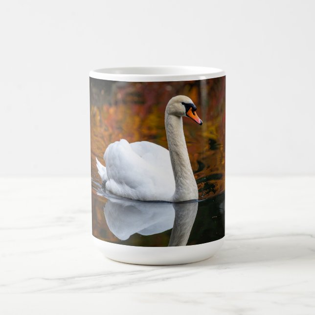 Taza De Café Cisne elegante (Centro)