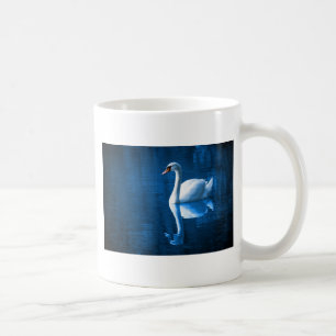 Taza De Café Cisne en el lago