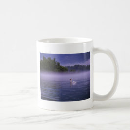 Taza De Café Cisne en lago