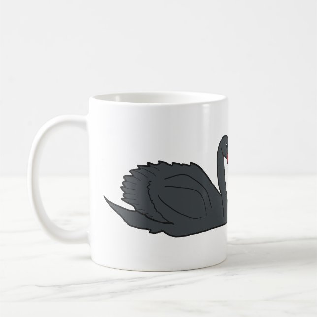 Taza De Café Cisne negro (Izquierda)