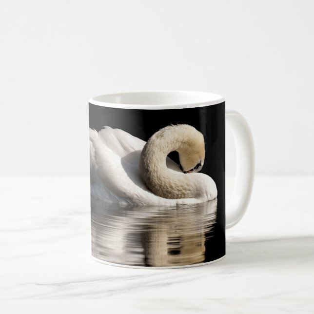 Taza De Café Cisne solitario (Anverso derecho)