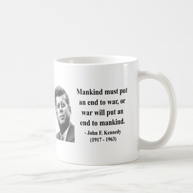 Taza De Café Cita 1b de JFK (Derecha)