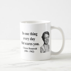 Taza De Café Cita 2b de Eleanor Roosevelt