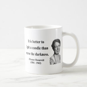 Taza De Café Cita 3b de Eleanor Roosevelt