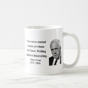 Taza De Café Cita 3b de Robert Frost