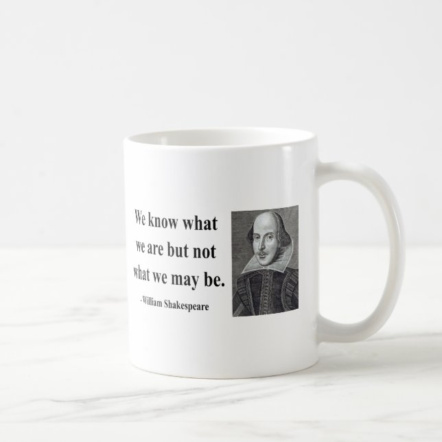 Taza De Café Cita 3b de Shakespeare (Derecha)