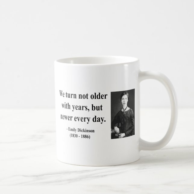 Taza De Café Cita 4b de Emily Dickinson (Derecha)
