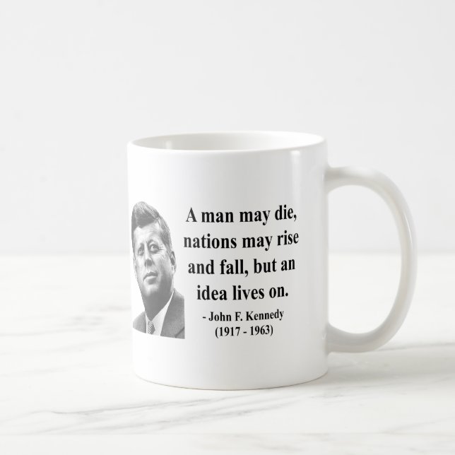 Taza De Café Cita 4b de JFK (Derecha)
