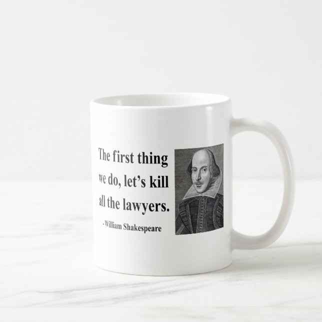 Taza De Café Cita 4b de Shakespeare (Derecha)