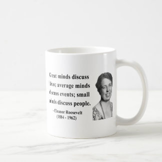 Taza De Café Cita 5b de Eleanor Roosevelt
