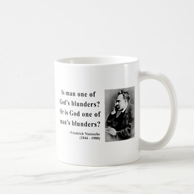 Taza De Café Cita 6b de Nietzsche (Derecha)