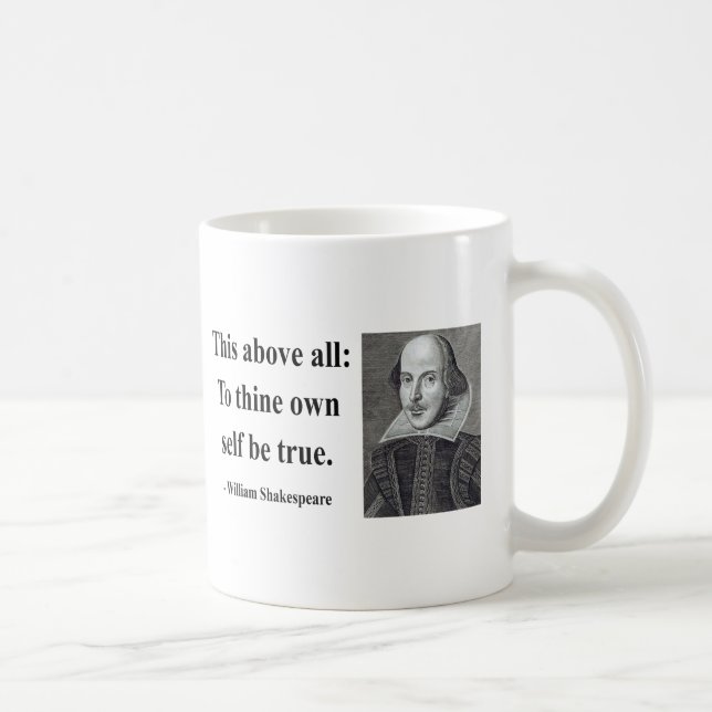 Taza De Café Cita 8b de Shakespeare (Derecha)
