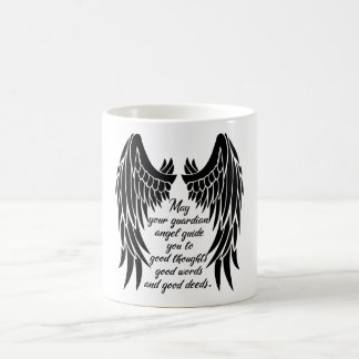 Taza De Café Cita Ángel de Guardian/Alas Ángel