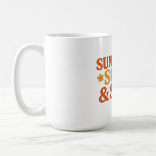 Taza De Café Cita audaz inspirada en Sunshine Soul & Sass Retro