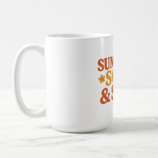 Taza De Café Cita audaz inspirada en Sunshine Soul & Sass Retro