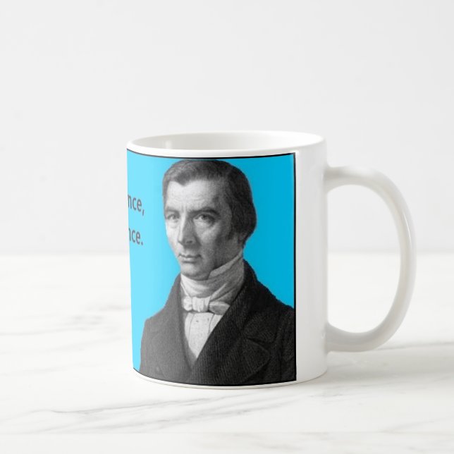Taza De Café Cita Bastiat (Derecha)
