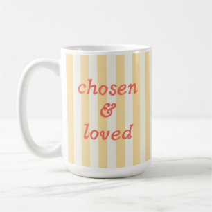 Taza De Café Cita Bíblica Estética Cristiana Letra Sencilla