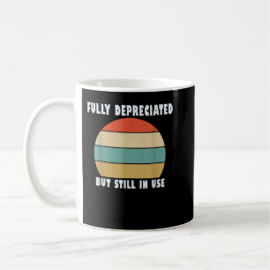 Taza De Café Cita Contable Graciosa Totalmente Depreciada Pero