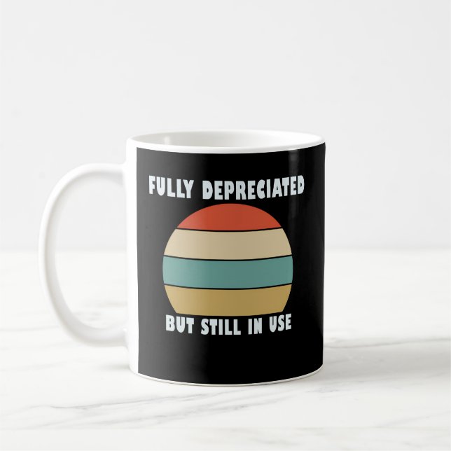 Taza De Café Cita Contable Totalmente Depreciada Pero Todavía E (Izquierda)