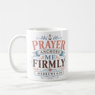 Taza De Café Cita cristiana Me Ancla Firmemente