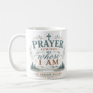 Taza De Café Cita Cristiana Me Recuerda Quién Soy