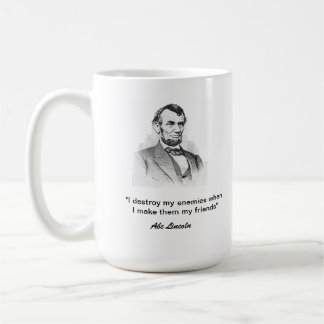 Taza De Café Cita de Abe Lincoln