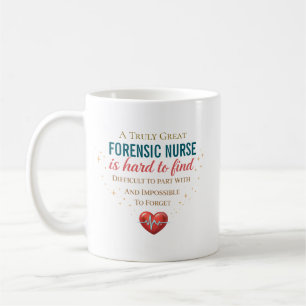 Taza De Café Cita de Agradecimiento a Enfermera Forense Persona