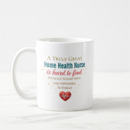 Taza De Café Cita de Agradecimiento a la Enfermera de Salud en 