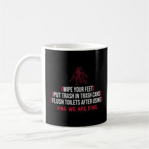 Taza De Café Cita de agradecimiento de custodia escolar para un