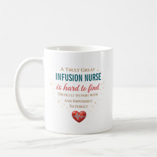 Taza De Café Cita de Agradecimiento para Enfermera de Infusión