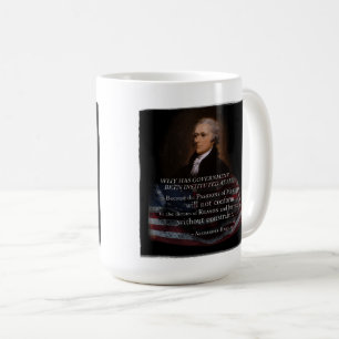 Taza De Café Cita de Alexander Hamilton