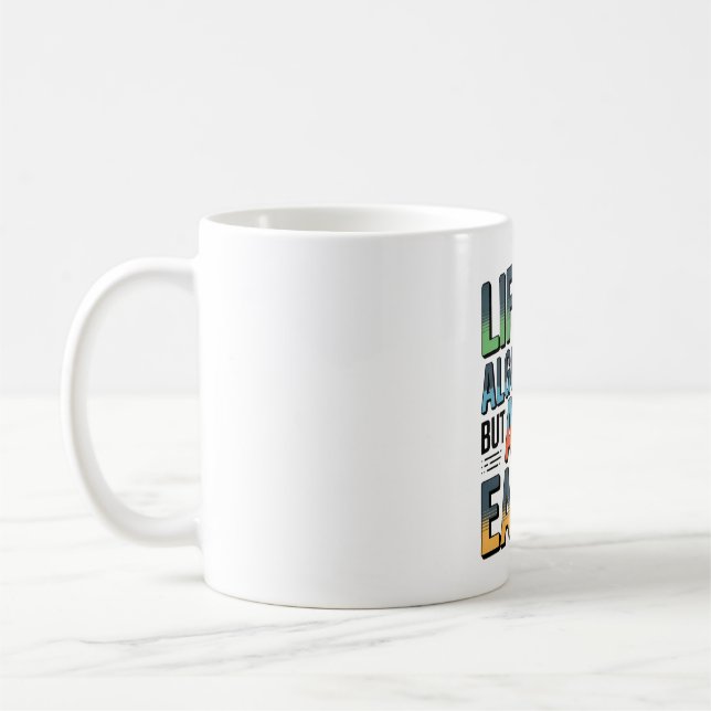 Taza De Café Cita de algoritmo de IA - vida más fácil (Izquierda)