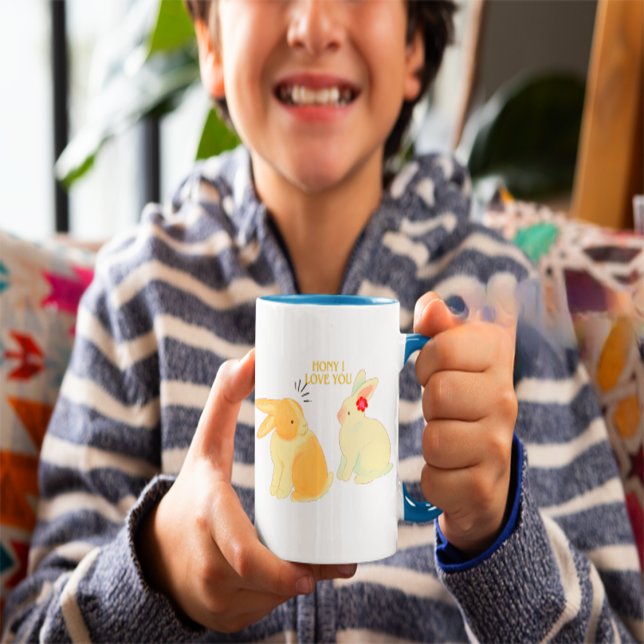 Taza De Café Cita de amor de pareja conyugal conyugal - "Miel t (Subido por el creador)