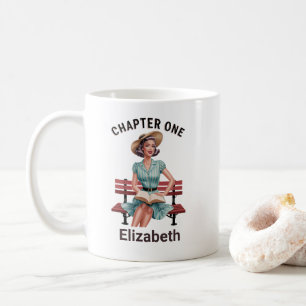 Taza De Café Cita de apoderado del libro Capítulo Uno