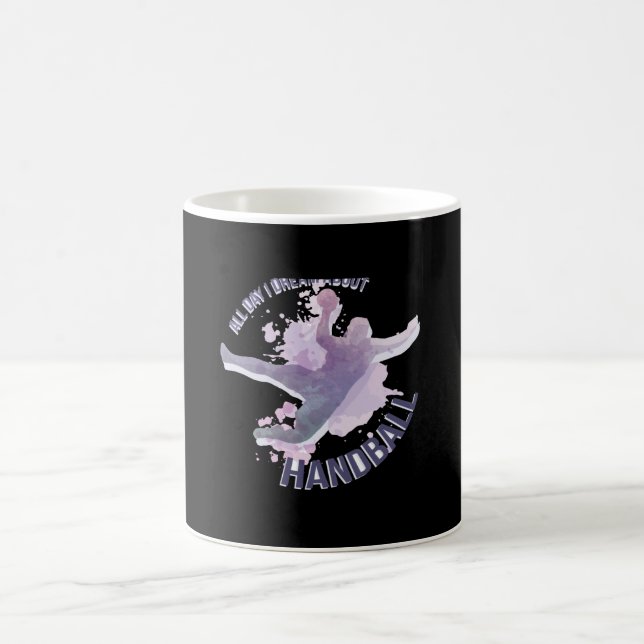 Taza De Café Cita de balonmano (Centro)