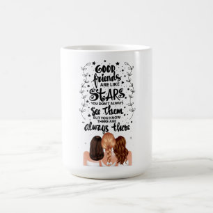 Taza De Café Cita de buenos amigos