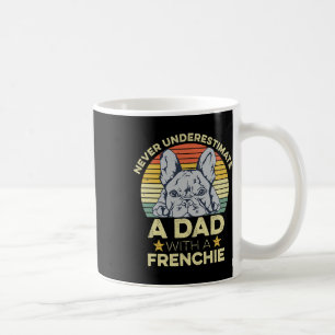 Taza De Café Cita de Bulldog francés para tu padre francés
